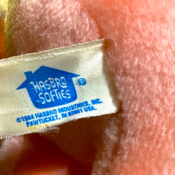 MY LITTLE PONY G1 VTG 1984 ORIGINAL HASBRO SOFTIES PARASOL RAINBOW PONY PLUSH - Picture 14 of 15